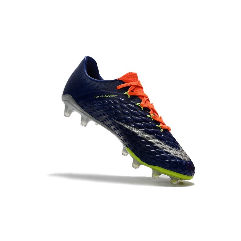 nike hypervenom azules y naranjas