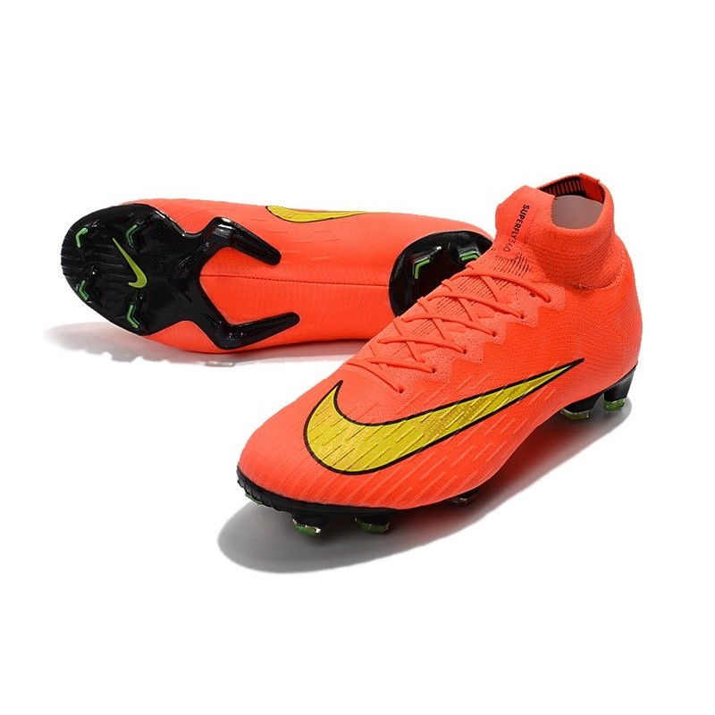 Nike Mercurial Superfly 6 Elite FG Zapatillas de FÃºtbol - Naranja Amarillo