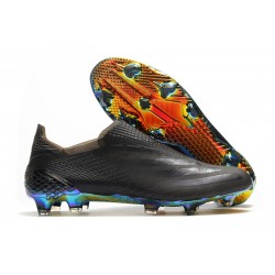 Bota adidas X GHOSTED+ FG Negro Azul
