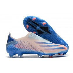 Bota adidas X GHOSTED+ FG Azul Naranja
