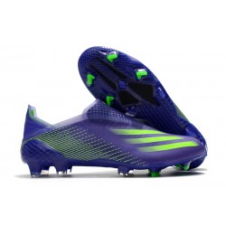 Bota adidas X GHOSTED+ FG Tinta Energía Verde 
