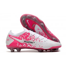 Nike Botas Phantom Gt Elite Fg Blanco Rosa