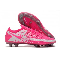 Nike Botas Phantom Gt Elite Fg Rosa Blanco