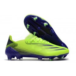 Botas de fútbol adidas X Ghosted.1 FG Verde Tinta Energía