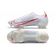 Botas de Fútbol Nike Mercurial Vapor 14 Elite FG Blanco Rojo