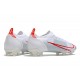 Botas de Fútbol Nike Mercurial Vapor 14 Elite FG Blanco Rojo