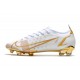 Botas de Fútbol Nike Mercurial Vapor 14 Elite FG Blanco Oro