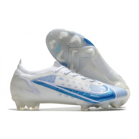 Botas de Fútbol Nike Mercurial Vapor 14 Elite FG Blanco Azul