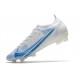 Botas de Fútbol Nike Mercurial Vapor 14 Elite FG Blanco Azul
