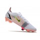 Botas de Fútbol Nike Mercurial Vapor 14 Elite FG Blanco Negro Carmesí