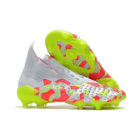 Bota de fútbol adidas Predator Freak + FG Blanco Arancione Negro