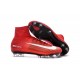 Botas de Fútbol Nike Mercurial Superfly V FG Rojo Blanco