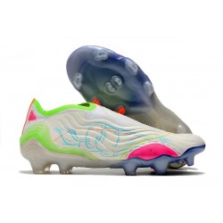 Bota adidas Copa Sense + FG Blanco Amarillo Rosa