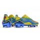 Botas de fútbol adidas X Ghosted.1 FG X-Men Cyclops - Azul Rojo Amarillo Fluor