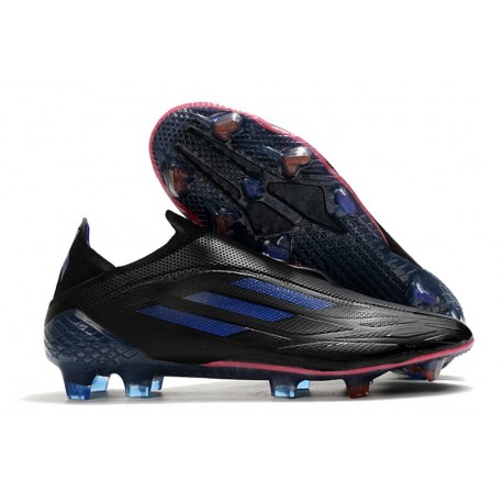 Botas de fútbol adidas X SpeedFlow+ FG Negro Tinta Amarillo