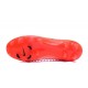 Bota Nike Magista Obra II ACC FG Nuevas - Rojo Negro