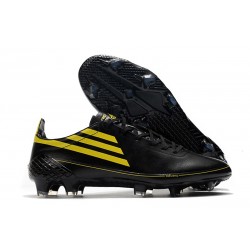 ADIDAS F50 GHOSTED ADIZERO HT FG Negro Amarillo