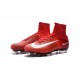 Botas de Fútbol Nike Mercurial Superfly V FG Rojo Blanco