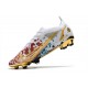 Nike Mercurial Vapor XIV Elite FG Blanco Azul Rojo Oro