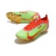 Nike Mercurial Vapor XIV Elite FG Verde Rojo Oro