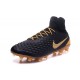 Bota Nike Magista Obra II ACC FG Nuevas - Negro Oro