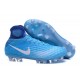 Bota Nike Magista Obra II ACC FG Nuevas - Azul Blanco