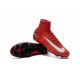 Botas de Fútbol Nike Mercurial Superfly V FG Rojo Blanco