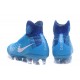 Bota Nike Magista Obra II ACC FG Nuevas - Azul Blanco