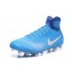 Bota Nike Magista Obra II ACC FG Nuevas - Azul Blanco