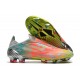 Botas de fútbol adidas X SpeedFlow+ FG Onix Transparente Blanco Amarillo