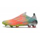 Botas de fútbol adidas X SpeedFlow+ FG Onix Transparente Blanco Amarillo
