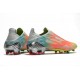 Botas de fútbol adidas X SpeedFlow+ FG Onix Transparente Blanco Amarillo