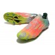 Botas de fútbol adidas X SpeedFlow+ FG Onix Transparente Blanco Amarillo