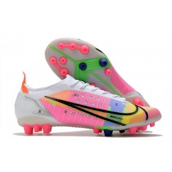 Nike Mercurial Vapor XIV Elite AG Pro Blanco Platino Rosa