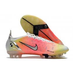 Nike Mercurial Vapor XIV Elite AG Pro Blanco Negro Metálico Plateado