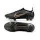 Bota Nike Mercurial Vapor 14 Elite FG Negro Dorado Metalizado Plateado Metalizado