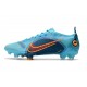 Bota Nike Mercurial Vapor 14 Elite FG Azul Láser Naranja Marina