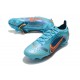 Bota Nike Mercurial Vapor 14 Elite FG Azul Láser Naranja Marina
