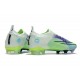 Bota Nike Mercurial Vapor 14 Elite FG Dream Speed Barely Verde Volt Morado Eléctrico