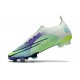 Bota Nike Mercurial Vapor 14 Elite FG Dream Speed Barely Verde Volt Morado Eléctrico