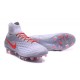 Botas de fútbol de hombre Magista Obra II FG Nike Blanco Naranja