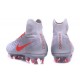 Botas de fútbol de hombre Magista Obra II FG Nike Blanco Naranja