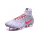 Botas de fútbol de hombre Magista Obra II FG Nike Blanco Naranja