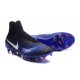 Botas de fútbol de hombre Magista Obra II FG Nike Ciánico Negro