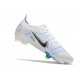 Bota Nike Mercurial Vapor 14 Elite FG Gris Azul Marino Oscuro