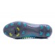 Botas de fútbol de hombre Magista Obra II FG Nike Gris Azul