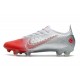 Bota Nike Mercurial Vapor 14 Elite FG Leroy Sané Plata Rojo