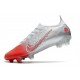 Bota Nike Mercurial Vapor 14 Elite FG Leroy Sané Plata Rojo