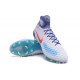 Botas de fútbol de hombre Magista Obra II FG Nike Blanco Azul Rojo