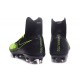 Botas de fútbol de hombre Magista Obra II FG Nike Negro Verde